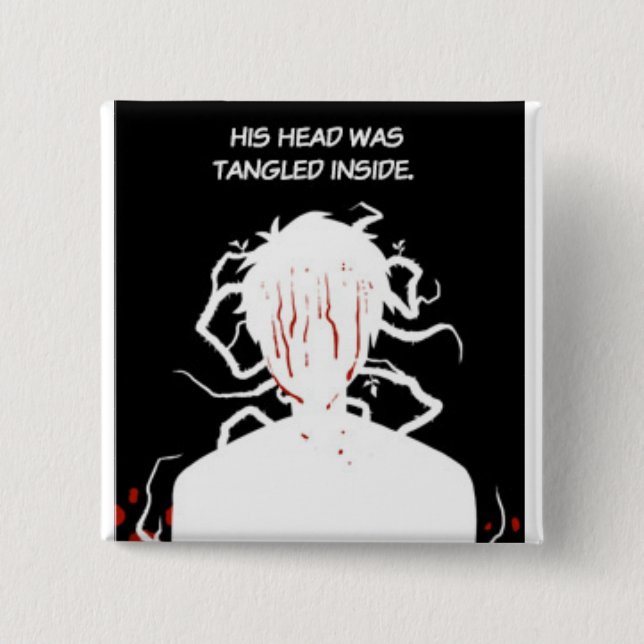 Bóton Quadrado 5.08cm FindChaos - Tangled (Frente)