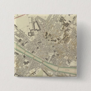 Bóton Quadrado 5.08cm Firenze Florença