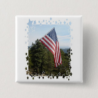 Bóton Quadrado 5.08cm Flagwstars