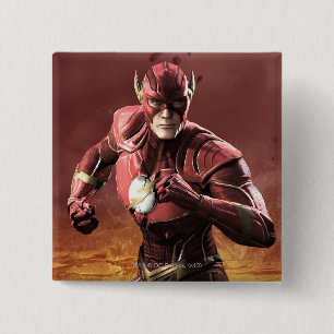 Bóton Quadrado 5.08cm Flash