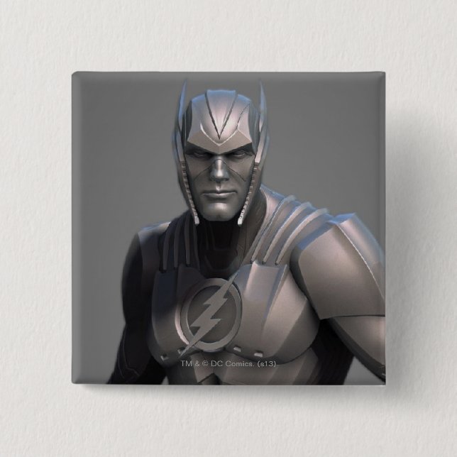 Bóton Quadrado 5.08cm Flash alternativo (Frente)