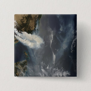 Bóton Quadrado 5.08cm Fogos e fumo em Austrália do sudeste