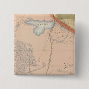 Bóton Quadrado 5.08cm Folha de Geologia Detalhada XIII