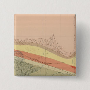 Bóton Quadrado 5.08cm Folha de Geologia Detalhada XVI