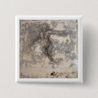 Bóton Quadrado 5.08cm Fora do botão do caos