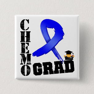 Bóton Quadrado 5.08cm Formando de Chemo do cancro do cólon
