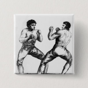 Bóton Quadrado 5.08cm Fósforo de encaixotamento