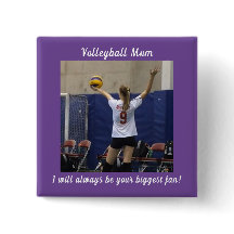 Foto da Mãe de Voleibol Roxo