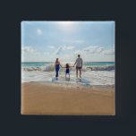 Bóton Quadrado 5.08cm Foto personalizada<br><div class="desc">Botão Foto Personalizada</div>