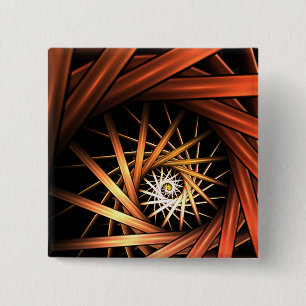 Bóton Quadrado 5.08cm Fractal da torrente