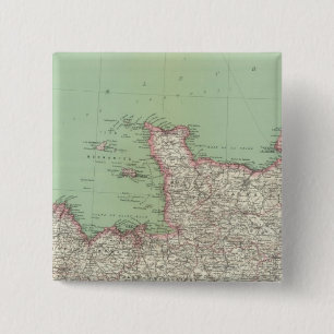 Bóton Quadrado 5.08cm França Norte