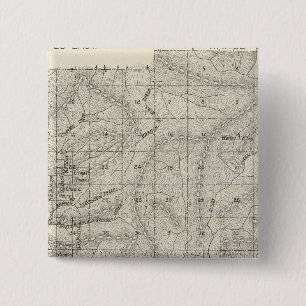 Bóton Quadrado 5.08cm Fresno County, Califórnia 9