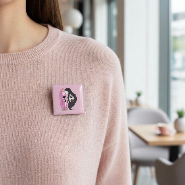 Bóton Quadrado 5.08cm Friends (Criador carregado)