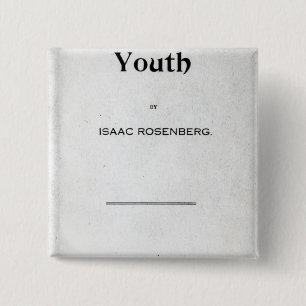 Bóton Quadrado 5.08cm Frontispício 'a Youth