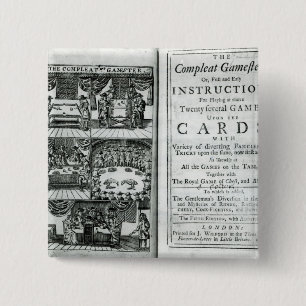 Bóton Quadrado 5.08cm Frontispício da quinta edição