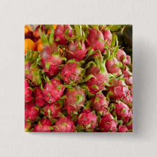 Bóton Quadrado 5.08cm Fruta do dragão  Mercado Can Duoc