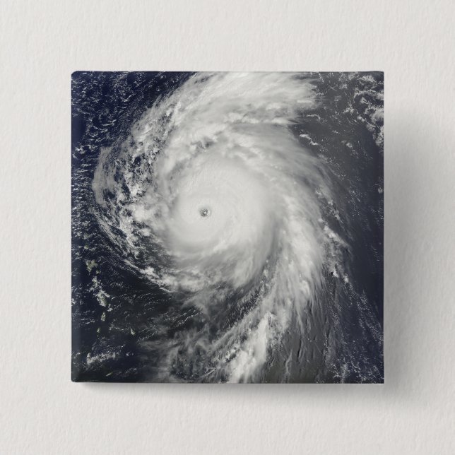 Bóton Quadrado 5.08cm Furacão Bill das Antilhas Menores (Frente)
