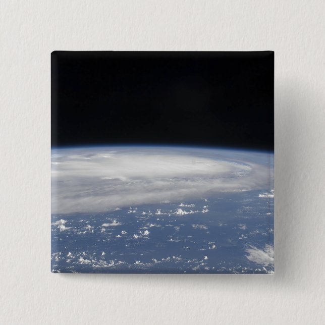 Bóton Quadrado 5.08cm Furacão Ike 8 (Frente)