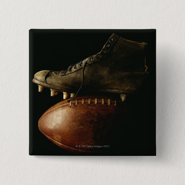 Bóton Quadrado 5.08cm Futebol e Cleat (Frente)