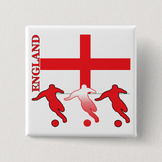 Bóton Quadrado 5.08cm Futebol Inglaterra