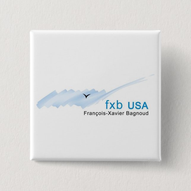 Bóton Quadrado 5.08cm fxb_usa_logo (Frente)
