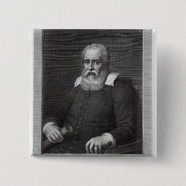 Bóton Quadrado 5.08cm Galileo Galilei (Frente)