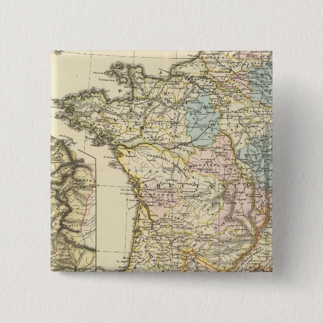 Bóton Quadrado 5.08cm Galília (Frente)