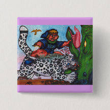 garoto fantasia andando de gato brigando dragão e 