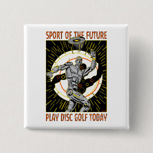 Bóton Quadrado 5.08cm Gatilho robô nº 1