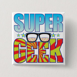 Bóton Quadrado 5.08cm Geek super v4
