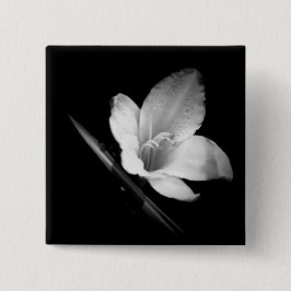 Bóton Quadrado 5.08cm Gelo de Lilly 1 botão