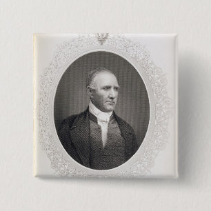 Bóton Quadrado 5.08cm General Samuel Houston