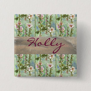 Bóton Quadrado 5.08cm Gentle Mallow Elegant