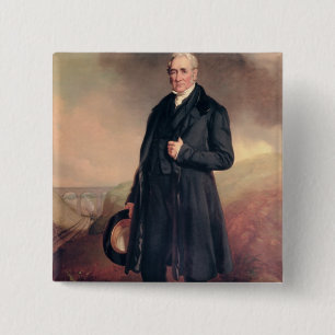 Bóton Quadrado 5.08cm George Stephenson