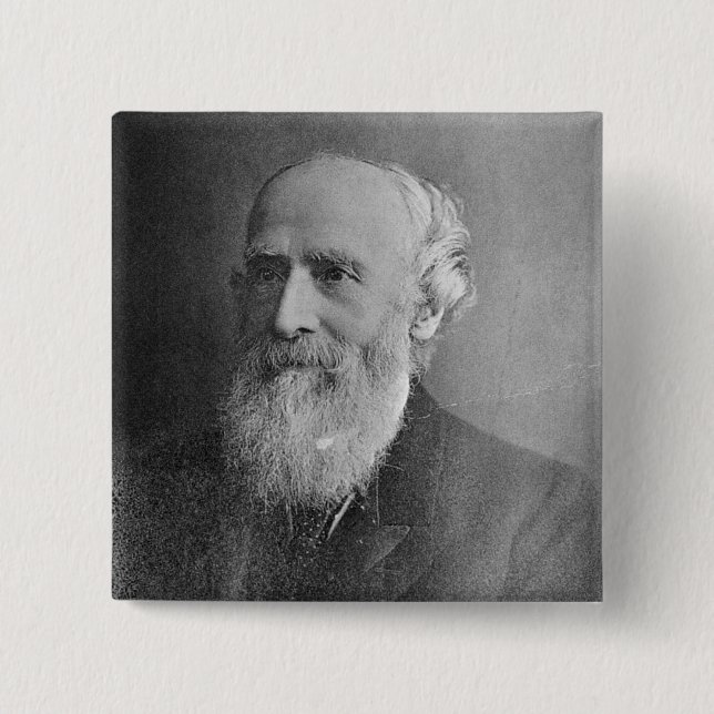 Bóton Quadrado 5.08cm George Williams (Frente)