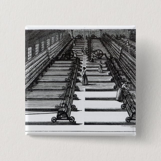 Bóton Quadrado 5.08cm Giro da mula (Frente)