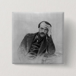Bóton Quadrado 5.08cm Giuseppe Mazzini