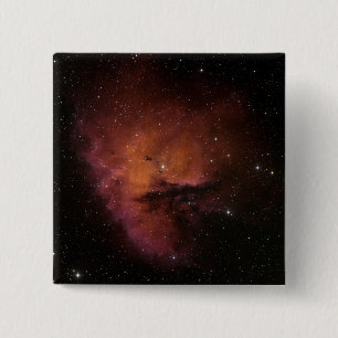 Bóton Quadrado 5.08cm Glóbulo de Bok em NGC 281