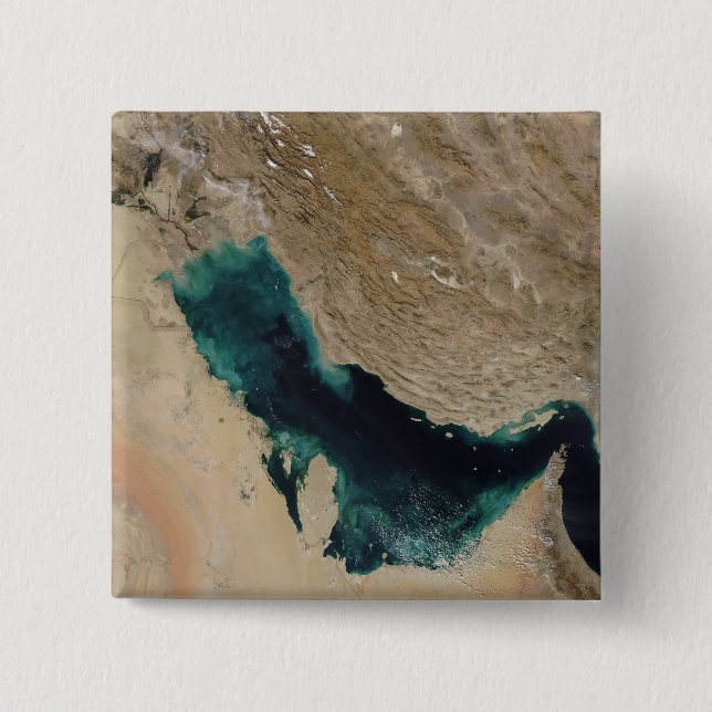 Bóton Quadrado 5.08cm Golfo Pérsico (Frente)