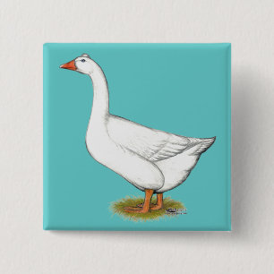 Bóton Quadrado 5.08cm Goose Roman Tufted