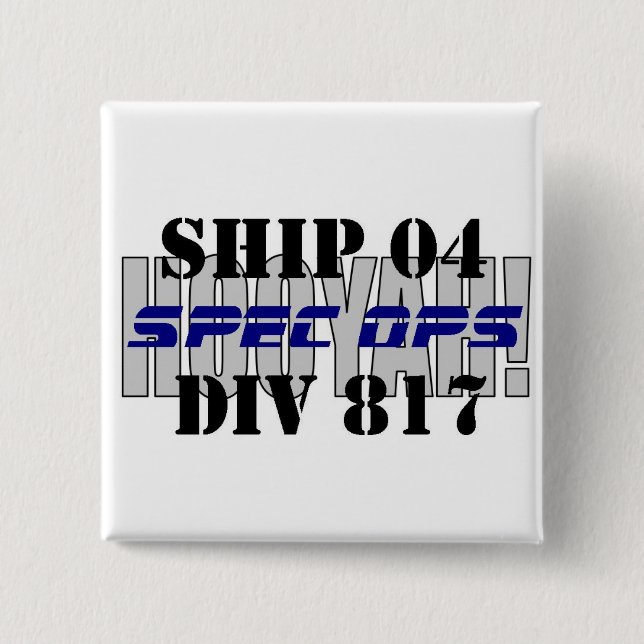 Bóton Quadrado 5.08cm Graduação de Bootcamp do marinho (Frente)