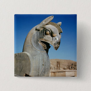 Bóton Quadrado 5.08cm Grifo gigante, persa, c.516-465 BC