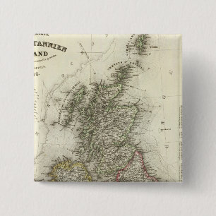 Bóton Quadrado 5.08cm Grossbritannien, Irlanda