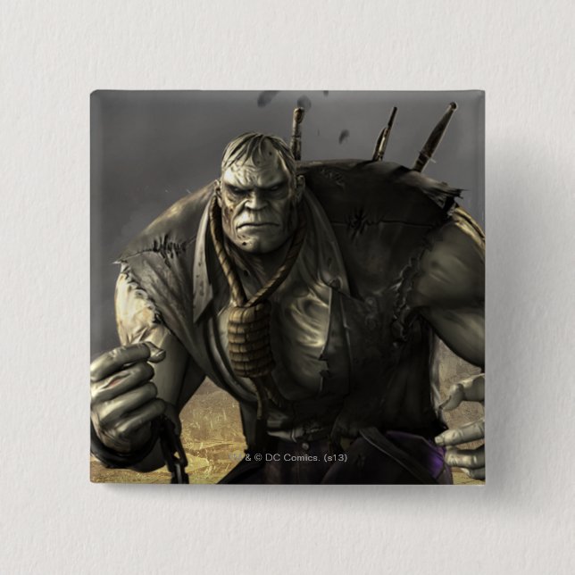 Bóton Quadrado 5.08cm Grundy (Frente)