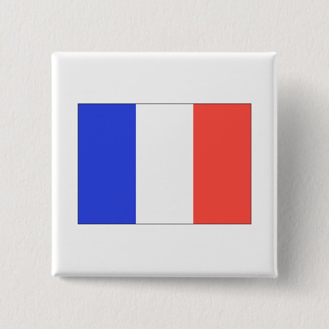 Bóton Quadrado 5.08cm Guadaloupe (Frente)