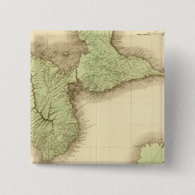 Bóton Quadrado 5.08cm Guadalupe (Frente)