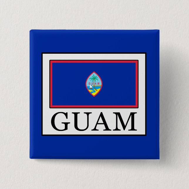 Bóton Quadrado 5.08cm Guam (Frente)
