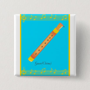 Bóton Quadrado 5.08cm Guan