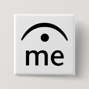 Bóton Quadrado 5.08cm Guardare-me