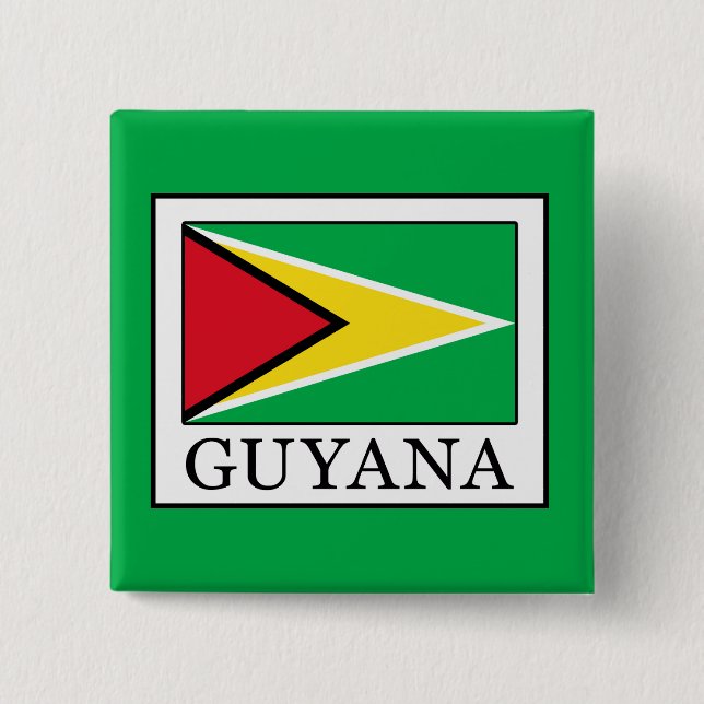 Bóton Quadrado 5.08cm Guiana (Frente)
